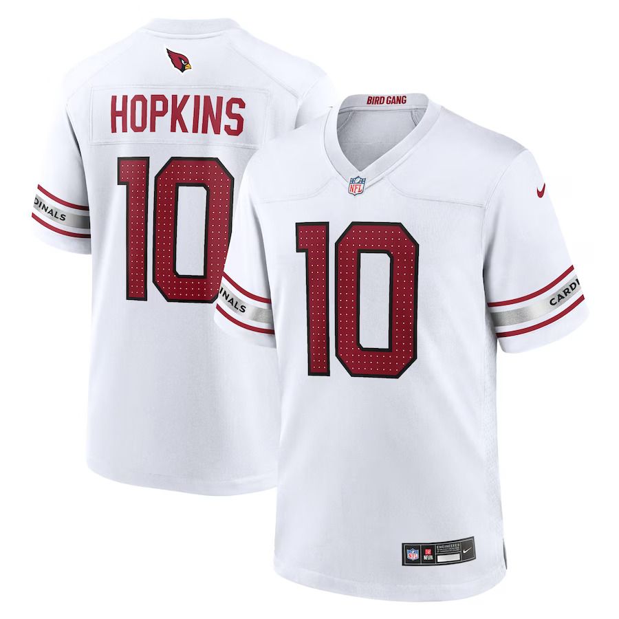 Men Arizona Cardinals #10 DeAndre Hopkins Nike White Game Player NFL Jersey